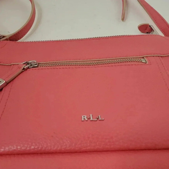 Ralph Lauren Paley Leigh Pink Crossbody - Picture 5 of 11